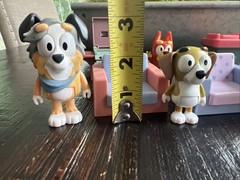 Bluey Lot of Dog Figures + House Furniture Accessories Moose Toys