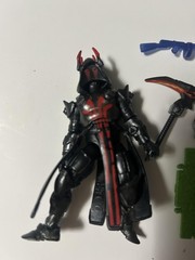 Fortnite Black Knight Action Figure Gun Axe Cape Stand Fully Jointed Toy