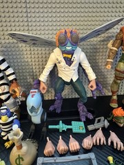 Super7 Teenage Mutant Ninja Turtles Ultimates Rat King, Baxter, Scratch, Scumbug