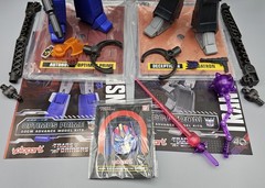 Transformers Yolopark Optimus Prime& Megatron Exclusive Model Kits Complete