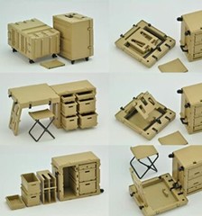 Little Armory LD039 Field Desk A2 Plastic Model 318804 figure parts