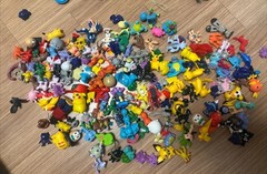 Lot 110 Pokemon Gacha Doll Figures Set Bundle Capsule Crane Machine Collectible
