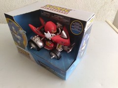 Sonic Sega All-Stars Racing Knuckles The Echidna Pull Back Racer Car 5.25in NEW