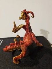 Safari Ltd Dragon Two Headed PVC/ABS Figure 2017 #1016