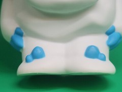Disney Frozen Bubble Bath Baby Marshmallow Snow Monster Toy Figure Vinyl Plastic