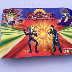 Vintage Yu-Gi-Oh Figure Set Sealed Yugi Kaiba Blue Eyes Dragon RARE