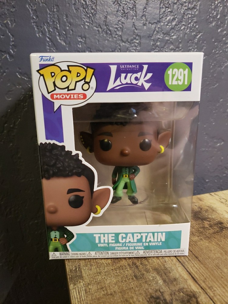 Funko POP! Movies – Luck Vinyl Figure – THE CAPTAIN #1291