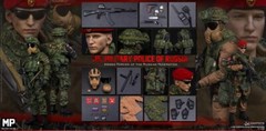 Dam DAMToys 1/6 Scale 12″ The Military Police of Russia MP Action Figure 78086
