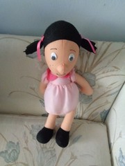 PLUSH DOLL FIGURE FLORINDA MEZA MEXICAN TV SITCOM EL CHAVO DEL OCHO LA POPIS