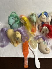 My Little Pony G1 80s 90s 2000s Huge Lot Of 31 Babies Adults Seahorse Miniatures