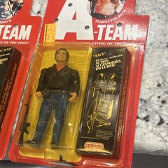 THE A TEAM 1983 GALOOB * HANNIBAL * MR. T * MURDOCK * TEMPLETON PECK * Toys R Us