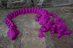 Dragon 3D Printed