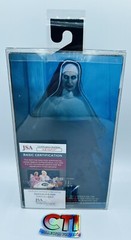 NECA THE CONJURING THE NUN BONNIE AARONS AUTOGRAPH “VALAK” JSA AUTHENTICATED COA