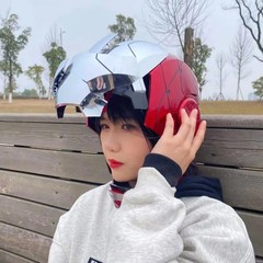 New AutoKing 1:1 Mk5 Iron Man Helmet Cosplay Voice Control Eyes with Light Model