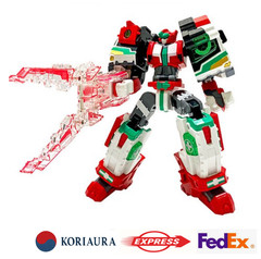 Metal Cardbot MEGA AMBULER Rescue Robot Adult Collectible Action Figure SAMG