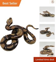 Durable Python Animal Figurine – Ideal Gift for Young Explorers & Halloween