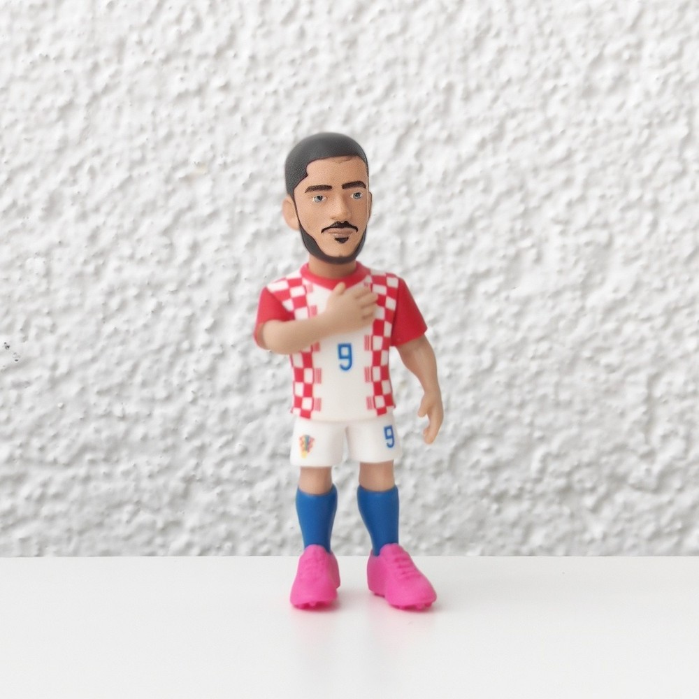 Minix FIFA World Cup 2026 Figure – Croatia Team: 9 Andrej Kramarić (7 cm/2.8″)