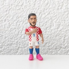 Minix FIFA World Cup 2026 Figure – Croatia Team: 9 Andrej Kramarić (7 cm/2.8″)