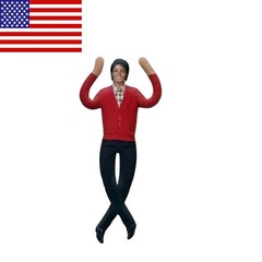 New Style Michael Jackson Cosplay Prop Doll Plush Stuffed Figure Dolls Room Deco