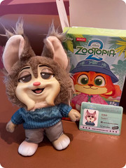 MINISO Disney Zootopia Residents Series Plush Confirmed Blind Box Hot- Pawbert