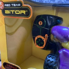 Y2K Rumble Robots BITOR Red Team Interactive Fighting Robots NOS Trendmasters