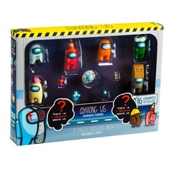 Among Us Action Figures Series 3 – Pack of 8 Collectible Figurines – Official Am
