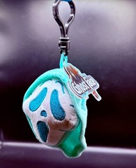 CultureFly Ghost Face Mystery Plush Bag Clip Mint Green Variant Scream Horror Ke