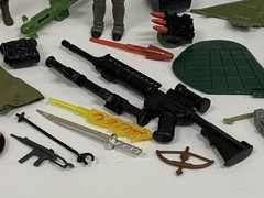 Vintage GI Joe ARAH Hasbro Lanard Mixed Lot Figures Vehicles Weapons Accessories