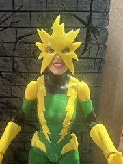 marvel legends hallows eve and Electro (Francine Frye) Spider-Man Villains