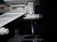 Hasbro Star Wars X-wing Laser cut acrylic display stand TVC Biggs Luke Antoc