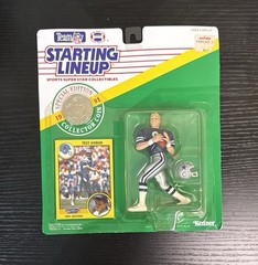 Troy Aikman Starting Lineup 1991 Dallas Cowboys Special Edition Collector Coin