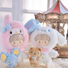 F.UN zZoton Sanrio Love-league Buddies Series Plush Doll Figure Box Art Toys