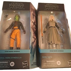 Starwars The Black Series 2 Pack Bundle. Shin Hati & General Hera Syndulla