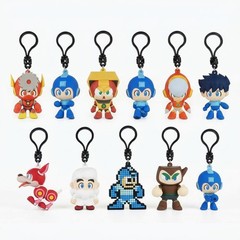 Megaman Figural Keyring Blind Bag Mystery Pack Capcom Anime Video Game 1 Random