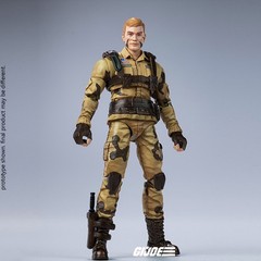 HIYA Exquisite Mini 1/18 G.I. Joe Dusty Desert Trooper Action Figure New Sealed