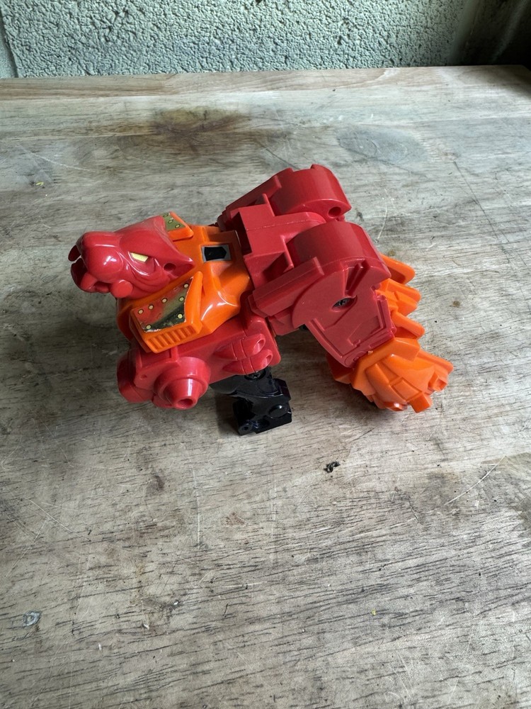 RAMPAGE 1986 Predacon LION Vtg 1986 G1 Transformers Predaking Incomplete