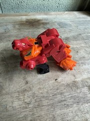 RAMPAGE 1986 Predacon LION Vtg 1986 G1 Transformers Predaking Incomplete
