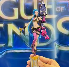 Official League of Legends LOLCMGE Jinx Model FIGURES In Stock