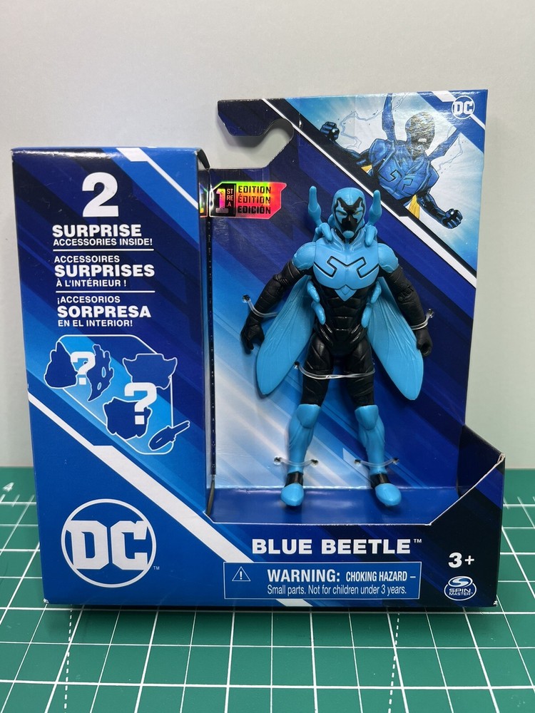 Blue Beetle 4″ DC 1st Edition Action Figure Spinmaster Toy 3+ New 2023