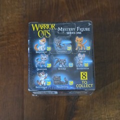 Bonkers Toy Co. Warrior Cats Series One Mystery Cat Figurine Boxed Ages 3+
