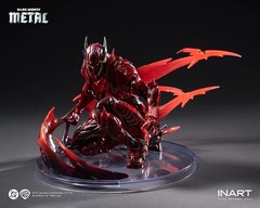 INART MAG-C0001 1/12 Batman Dark Nights Metal Red Death Action Figure In Hand