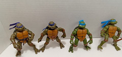 Vintage 2003 TMNT Action Figure Lot Playmates Turtles Shredder 12pc