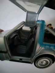 Minimates Back To The Future Delorean Time Machine With Marty McFly
