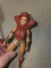 MOTU,Vintage,TEELA,Figure,Hong Kong,Staff,Masters of the Universe,He-Man