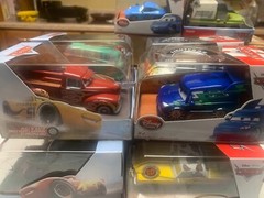 Disney Store lot of 10! Sealed, NEW! McQueen, Smokey, DJ, Sally and others!