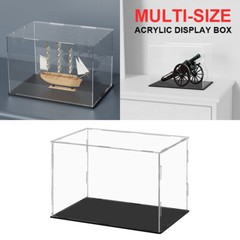 Acrylic Display Box Dustproof Clear Collectibles Showcase Shop Model Toys Cars