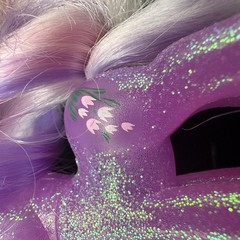 My Little Pony MLP FIM Glitter Wysteria G4 Brushable Target Pinkie Boutique RARE