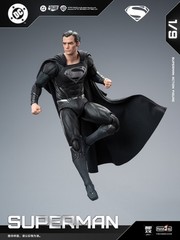 DC1026: Fondjoy Black Superman 2.0 1/9 scale Action Figure