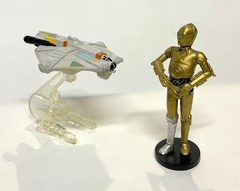 Star Wars Figures [Lot of 14 Mixed] Hasbro, Hot Wheels, Attacktix
