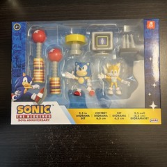 Jakks Pacific Sonic The Hedgehog Sonic & Tails Figure Diorama Set